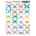 Наклейки, Magic Story Flora and Fauna Метелики міні MLSTK03036, 13х18 см, Magenta Line