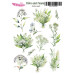 Набор наклеек Flora and Fauna Букеты из гипсофилы, MLSTK03045, 13x18 см, Magenta Line