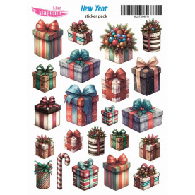 Наліпки Подаруночки MLSTK04010, 13х18 см, Magenta Line