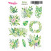 Наклейки Spring Зеленая листва MLSTK06007, 13х18 см, Magenta Line