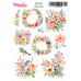 Наклейки Spring Весенний сад MLSTK06008, 13х18 см, Magenta Line