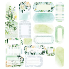 Лист тегів, White Spring, 17х20 см, Magenta Line