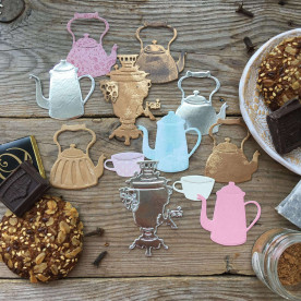 Набір ножів для вирубки Вип'ємо чаю, кофею, Mimicut