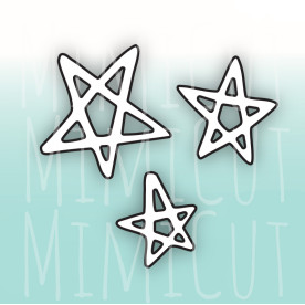 Ніж для вирубки, Зірочка моя, 44х45 мм, Mimicut