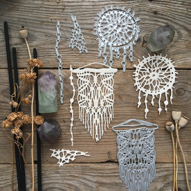 Набір ножів для вирубки, Макраме, 59х174 мм, EcoPaper