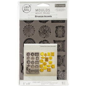 Силиконовая форма (молд) 12.5х20 см Filaments Redesign, Prima Marketing