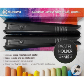 Набір утримувачів для пастелі 2шт. Mungyo