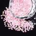 Набір паєток, Маленькі зірочки, неоновий рожевий, 2,5x2,5x0,3 мм, близько 10 грам