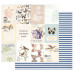 Лист двусторонней скрапбумаги, Nature Lover, The Perfect Day, 30х30 см, Prima