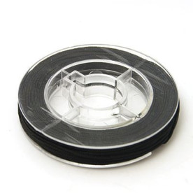 Нейлоновий шнур рулон, чорний, товщина 0.8 мм, довжина 7-9 м