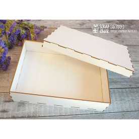 Коробка с классической крышкой, 166х115х33мм, Scrapbox