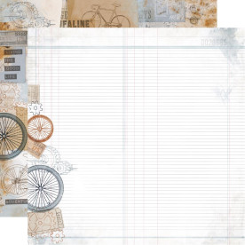 Аркуш двостороннього паперу, Workshop Paper, Tough, 30x30 см, Kaisercraft