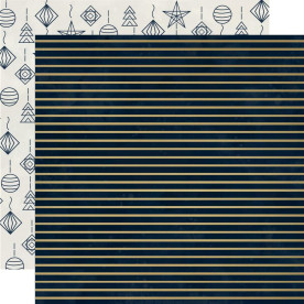 Аркуш двостороннього паперу, Workshop Paper, Striking, 30x30 см, Kaisercraft