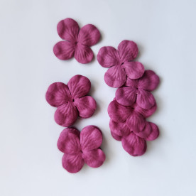 Набір гонтензій кольору фуксія, 10 шт, 2,5 см