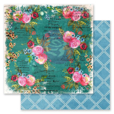 Скраппапір Sweet Moment - Painted Floral, 30х30 см, Prima