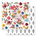 Скраппапір All The Flowers - Painted Floral, 30х30 см, Prima