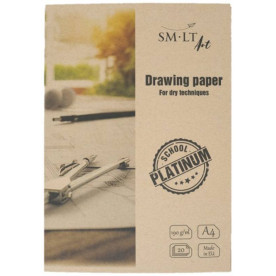 Папка для рисунку Platinum А4, 190г/м2, 20л, SMILTAINIS