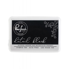 Архівне чорнило Detail Black, гібридна формула, Pinkfresh Studio