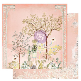 Двосторонній скраппапір з фольгуванням The Plant Department, 30х30 см, Prima