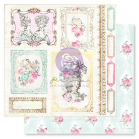 Двусторонняя скрапбумага с фольгированием We Gather Here, 30х30 см, Prima