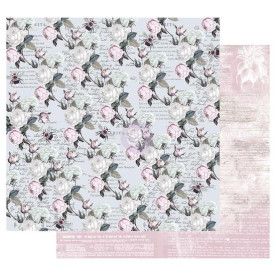 Скрапбумага двусторонняя Buzz Words - Poetic Rose, Prima