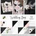 Набор скрапбумаги с фольгированием Wedding Day, 30х30 см, 18 листов, DCWV