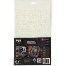 Трафарет Gothic 15х20 см от Prima