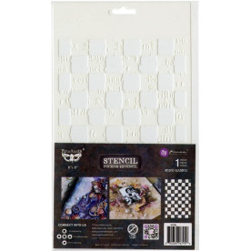 Трафарет Mind Games 15х20 см від Prima