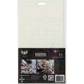 Трафарет Read My letter 15х20 см от Prima