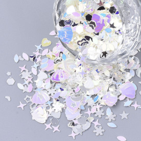 Набір паєток, Голографічний мікс, близько 14 грам