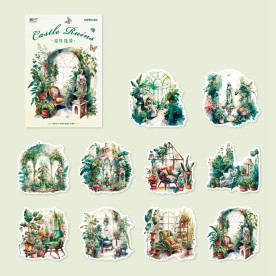 Набор наклеек Оранжерея, 20 штук, упаковка 15х10 см