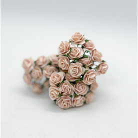 Набор розочек цвета, цвет розовый 15 мм, 10 шт