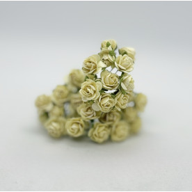 Набор кремовых розочек 15 мм, 10 шт