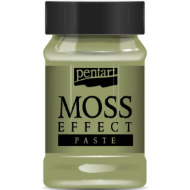 Паста для создания эффекта мха, Зеленый светлый, 100 мл, Pentart