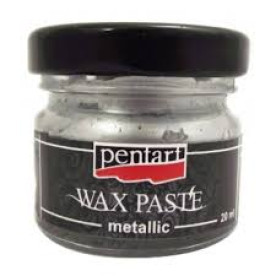 Паста воскова, Срібна, 20мл, Pentart