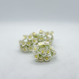 Декоративные Sweetheart, набор из 10 декоративных цветков, цвет белый, 15 мм