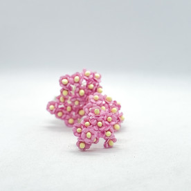 Набор мини-свитхартов, розово-малиновый, 10 шт., 10 мм