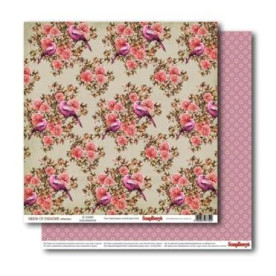 Двосторонній папір На заході сонця 30х30 см від ScrapBerry's