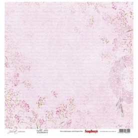 Односторонняя бумага Пуанты, 30,5*30,5 см от ScrapBerry's
