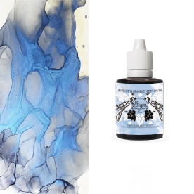 Алкогольные чернила, Новая формула, Голубой вертолет, 30 мл, ScrapEgo