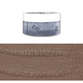 Кракелюрная краска Шоколадно-коричневая TM ScrapEgo 50 ml