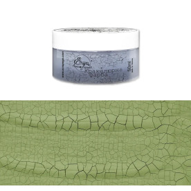 Кракелюрна фарба Оливкова TM ScrapEgo 50 ml