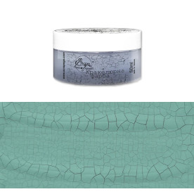 Кракелюрна фарба Світла сіро-зелена TM ScrapEgo 50 ml