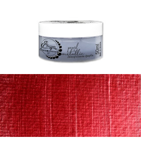 Декоративная краска, Pearl and Metallic, рубин, 50 мл, ScrapEgo