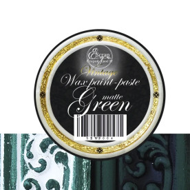 Воскова фарба-паста Green Matte, 10 мл, ScrapEgo