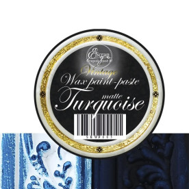 Восковая краска-паста Turquoise Matte, 10 мл, ScrapEgo