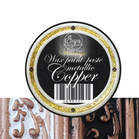 Воскова фарба-паста Vintage  Copper Metallic, 10 мл, ScrapEgo