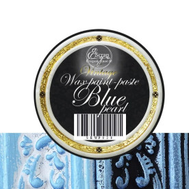 Воскова фарба-паста Blue pearl, 10 мл, ScrapEgo