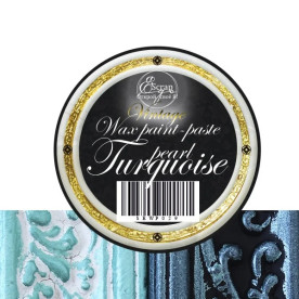 Восковая краска-паста Torquoise pearl, 10 мл, ScrapEgo