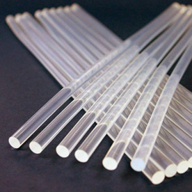 Силіконовий клей для пістолета, прозорий, 11 мм